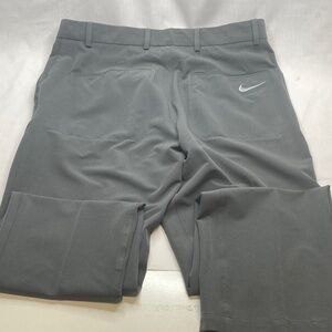 Nike Charcoal Gray dry fit long golf pants size 34/32